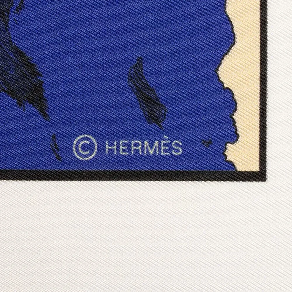 Hermes Silk Wow Double Face 90cm Scarf - Picture 5 of 6